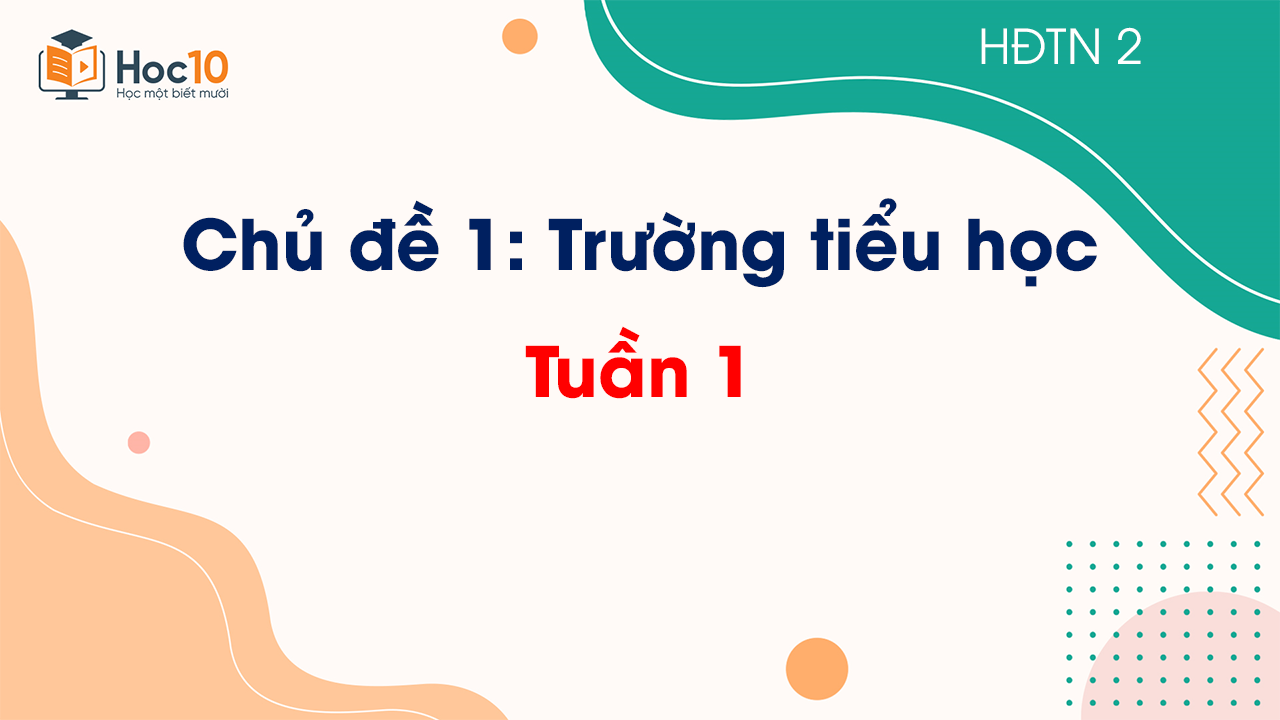 Tuần 1